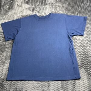 Buck Mason Navy Tough-Knit 90 S Boxy Tee size XLarge